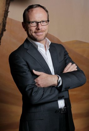 Andrew Sayers pictured in 2012 when he was the National Museum of Australia director.