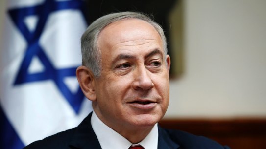 Israeli Prime Minister Benjamin Netanyahu.
