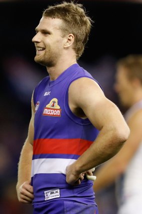 Jake Stringer racked up 21 disposals in the VFL on Sunday. 