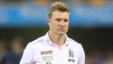 'I suggest it's pretty clear that if it's a battle we're not winning it': Nathan Buckley.