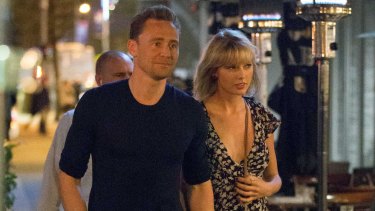 Taylor Swift out with Tom Hiddleston on Sunday night in the Gold Coast.