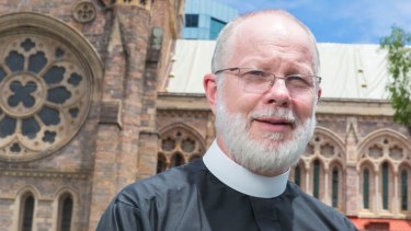 St John's Anglican Cathedral dean Dr Peter Catt will address a rally on Saturday. 