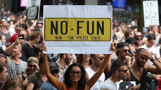 Anti-lockout protesters have been vocal in their opposition to the laws