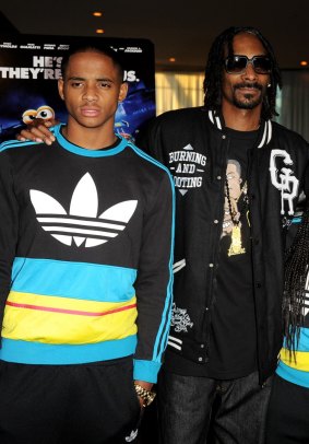 Big raps: Cordell Broadus and Snoop Dogg.