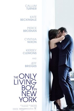 Poster for the film The Only Living Boy in New York.