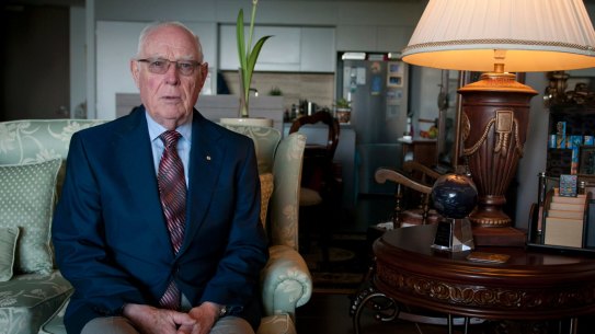 Professor Murray Gillin says his stay at an Aveo village in Kew cost him hundreds of thousands of dollars. 