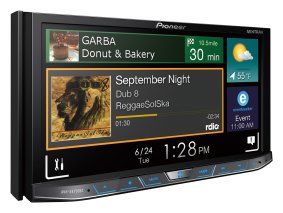The Pioneer AVH X8750BT makes connecting phone and car simple