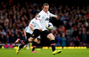 Might soon sport the Adidas logo on his tricot: Manchester United forward Wayne Rooney.
