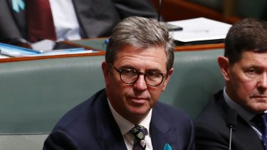 Labor is challenging Assistant Health Minister David Gillespie's eligibility to sit in Parliament 