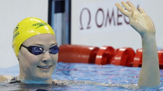 Australia's Cate Campbell.