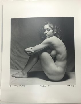 From 'The Madonna Nudes II' collection, on show at Colour Factory, Fitzroy.