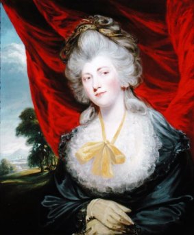 Lady Isabella Hertford, as painted by John Hoppner, circa 1800.