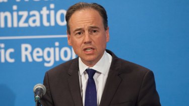 Health Minister Greg Hunt says the government is against a soft drinks tax.