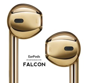 Matching solid gold earpods are an easy add-on at just at $300,000. 