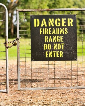 The Hornsby Rifle Range says bushwalkers should never have been allowed to use the track.