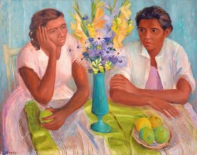 Margaret Olley's Two Sisters is expected to fetch $20,000 to $30,000.