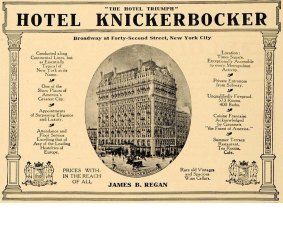 Historic: The Knickerbocker Hotel.