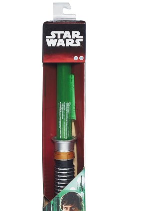 In demand: Star Wars light saber.