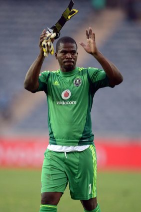 South African captain and goalkeeper Senzo Meyiwa.
