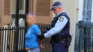 Five women and four men were arrested in the raids.