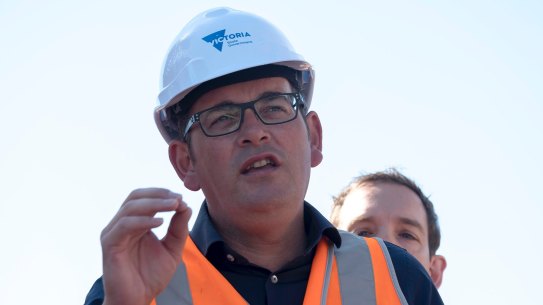 Ripped off? Daniel Andrews says charges to households for electricity poles and wires must now be questioned.