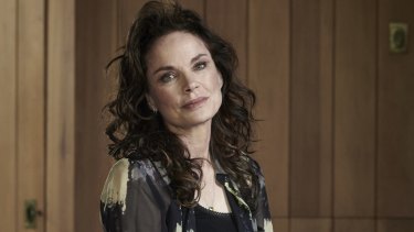 Sigrid Thornton, at home in Melbourne, enjoys being busy.