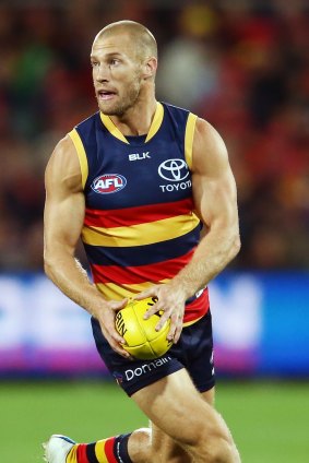 Scott Thompson is set notch his 300th for the Crows.