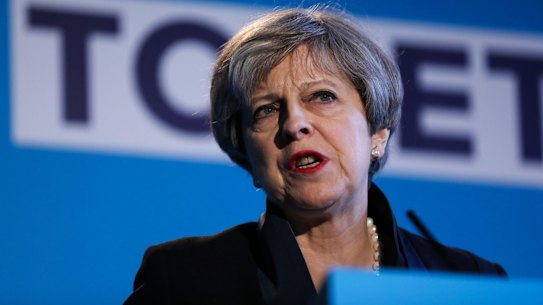 Prime Minister Theresa May pledged to bring down the UK's net migration levels. 