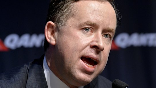 Qantas chief executive Alan Joyce has led a large turnaround of the airline.
