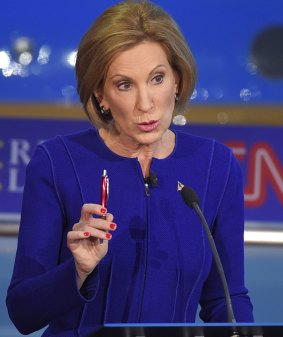 Former Hewlett-Packard CEO Carly Fiorina made a strong impression.