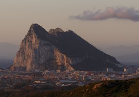 The Rock of Gibraltar.