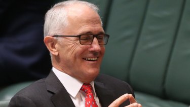 Prime Minister Malcolm Turnbull during the last week of Parliament for the year.
