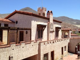 Desert landmark: Scotty's Castle is now owned by the US National Park Service.