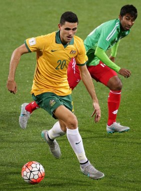 Socceroos midfielder Tom Rogic says he went to Kynaston's training sessions for almost two years.