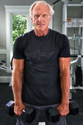 Greg Norman shared his fitness tips with golfing enthusiasts. 