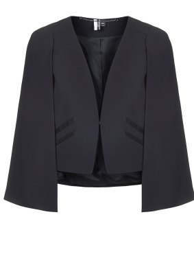 Topshop Premium Cape jacket $149.