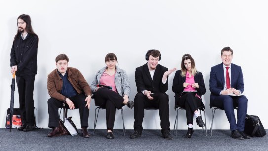 From left: Tim, Rohan, Jessica, Cain, Krystyna and Jonathan.
