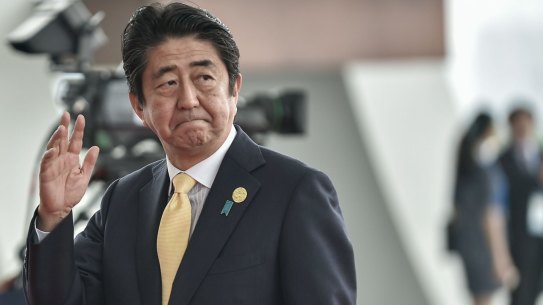 Japanese Prime Minister Shinzo Abe
