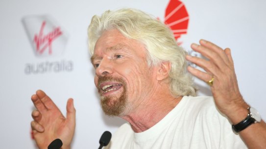 Richard Branson said history showed Qantas did not need the government support.  