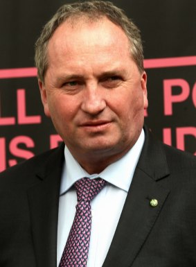 "Barnaby was told this tonight and apologised to Q&A that he would not be able to appear."