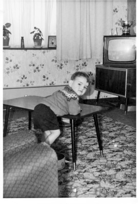 Author Nigel Giles as a child.