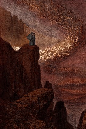 Dante Alighieri created a poem embracing hell, purgatory and heaven.