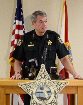 Escambia County Sheriff David Morgan: "The elements of this case are odd, at best." 