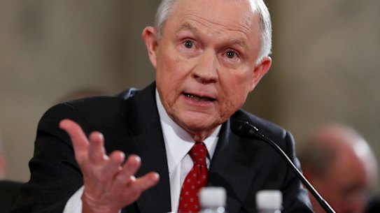 Jeff Sessions told his confirmation hearing in January he had no contact with Russian officials.