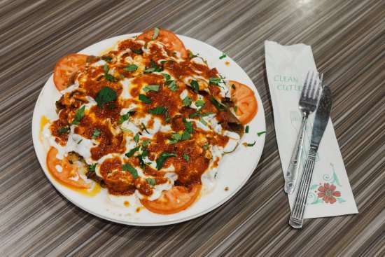 Smoke signals: The Iskender plate. 