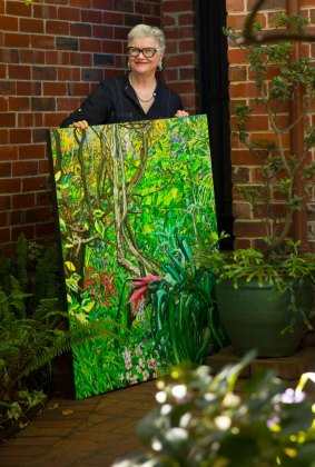 Jo Reitze began painting full-time after retiring as arts co-ordinator at Canterbury Girls' Secondary College 12 years ago.