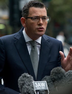 Mr Barnett's comments angered Victoria Premier Daniel Andrews.