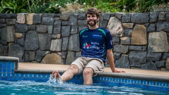 Home in Canberra for christmas, former cricketer Ryan Carters hasn't looked back since retiring as a 26-year-old to further his study and Batting For Change charity, which raises money for disadvantaged women in cricket-playing nations. 