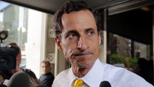 Disgraced: Anthony Weiner.