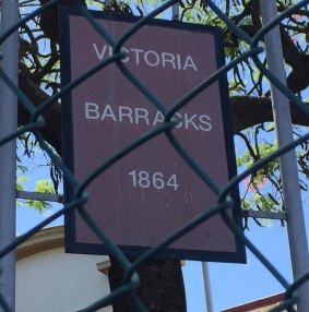 Victoria Barracks was built in 1864.